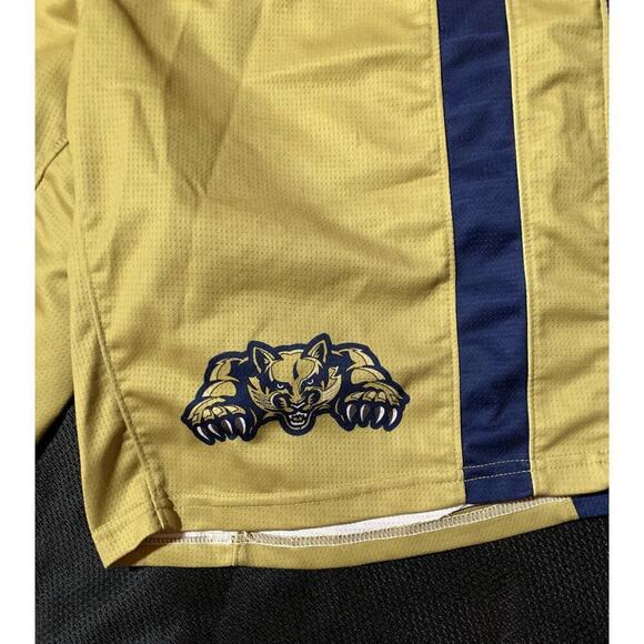 UPJ LAX Mountain Cats PITT-Johnstown PA PRO Basketball Ladies Womens Shorts Sz L - Picture 3 of 14